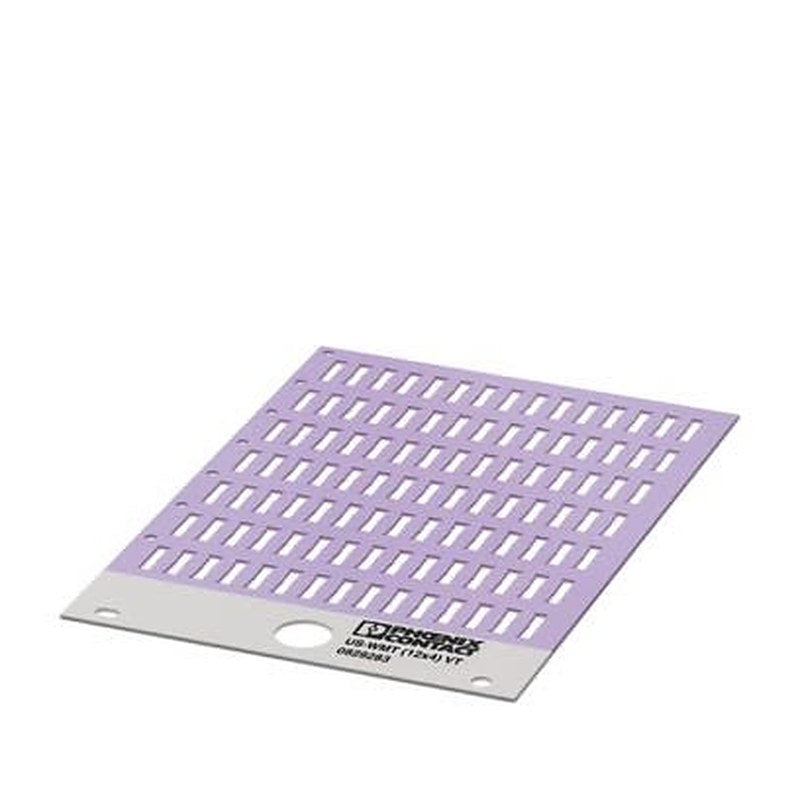 Phoenix Contact US-WMT Cable Marker, Violet, 0829283 Flammability rating according to UL