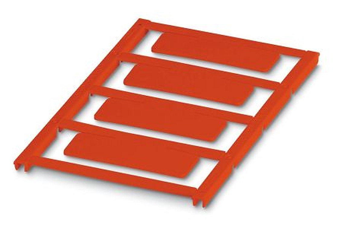 Phoenix Contact, UC-EMP (49X15) RD Polyamide Terminal Block Marker for use with Terminal Block