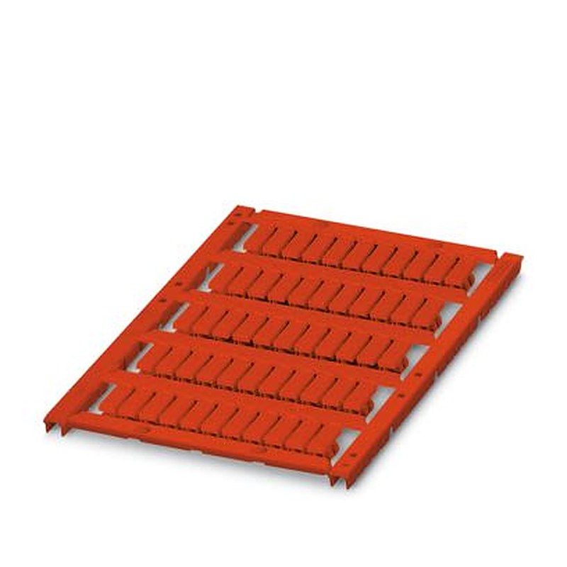 Phoenix Contact UCT-WMS Slide-On Cable Marker, Red, 3.2 mm Cable Flame Red, 1.5 mm Cable, 0830199