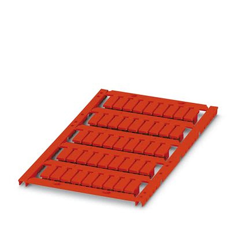 Phoenix Contact UCT Slide-On Cable Marker, Red, 4.7 mm Cable Flame Red, 2.5 mm Cable, 0830209
