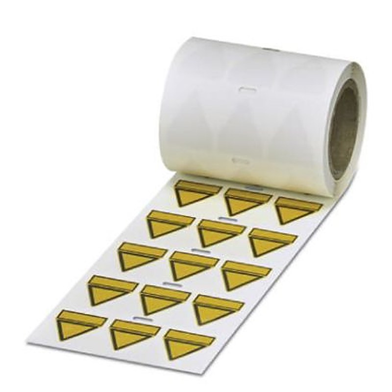 Phoenix Contact Panel Marker, 25 mm Length, 29.6 mm Height 0830451 Black, Yellow