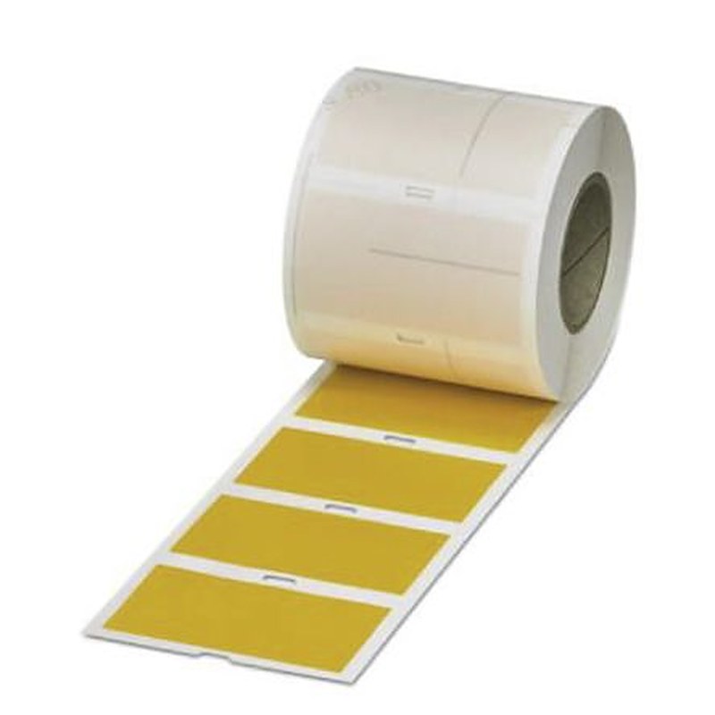 Phoenix Contact Panel Marker, 37 mm Length, 37 mm Height 0830459 Yellow