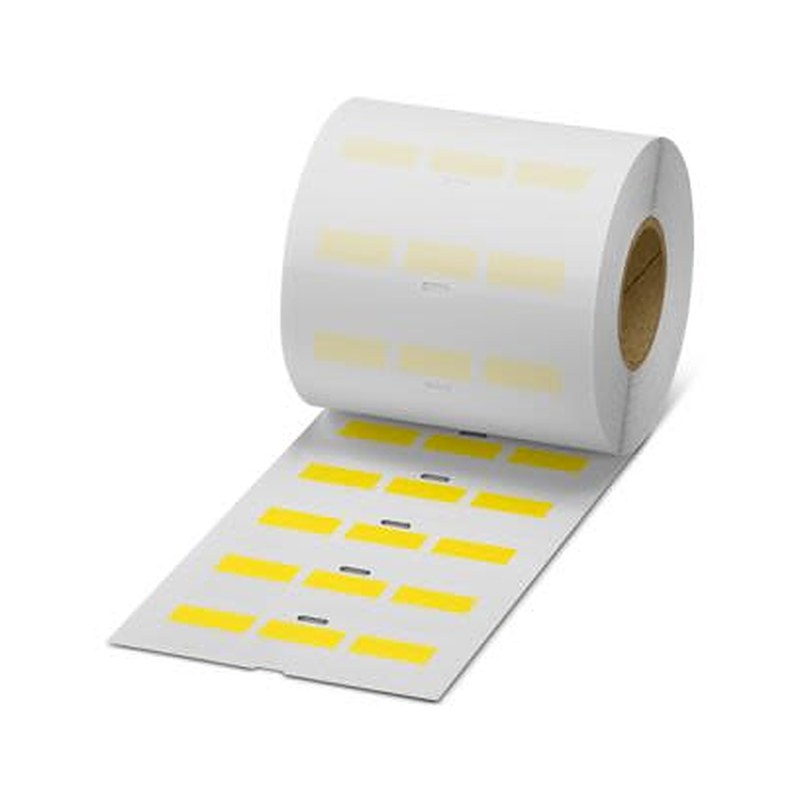 Phoenix Contact WML Cable Labels, Yellow, 0830673