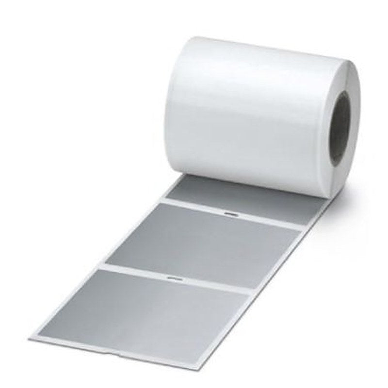 Phoenix Contact Panel Marker, 90 mm Length 0830736 Silver
