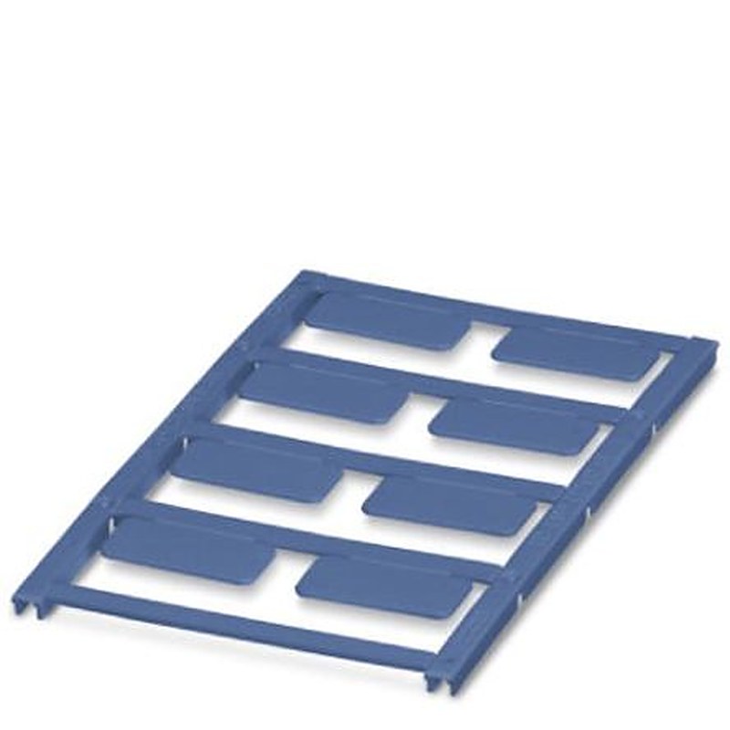 Phoenix Contact Panel Marker, 12.5 mm Length 0830853 Blue