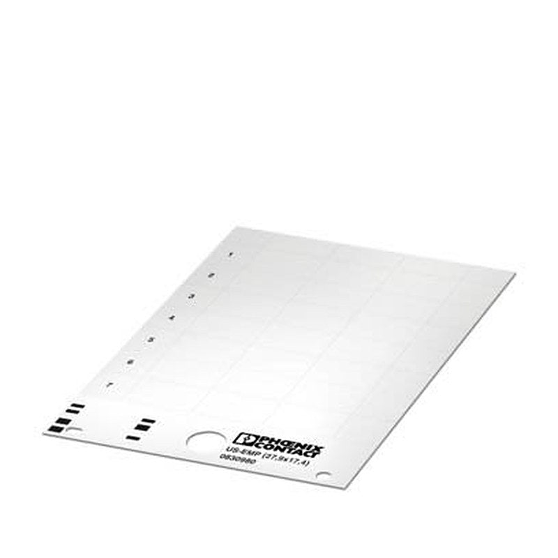 Phoenix Contact, US-EMP Polyvinyl Chloride Terminal Marker for use with Terminal Block