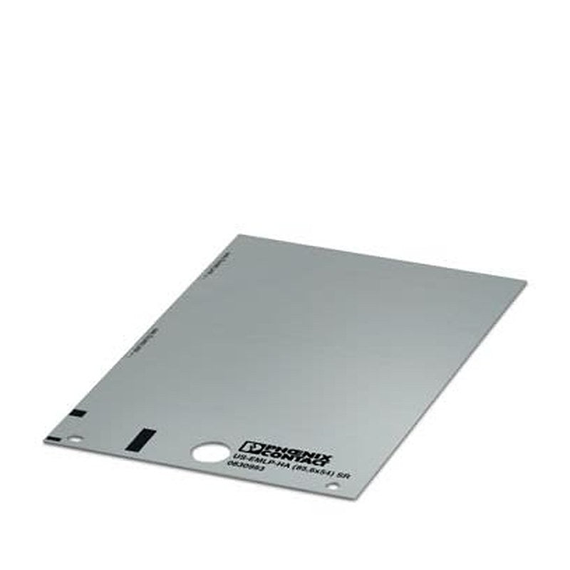Phoenix Contact Silver on Silver Cable Labels, 54 mm Length, 85.6 mm Width, 53.7 mm Label Length, 84.9 mm Label Width