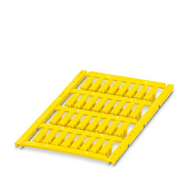 Phoenix Contact UCT Clip-On Cable Marker, Yellow, 3.5 mm Cable Yellow, 2.9 mm Cable, 0831207
