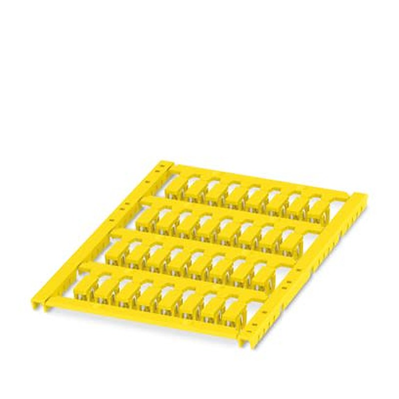 Phoenix Contact UCT Clip-On Cable Marker, Yellow, 4.1 mm Cable Yellow, 3.5 mm Cable, 0831208