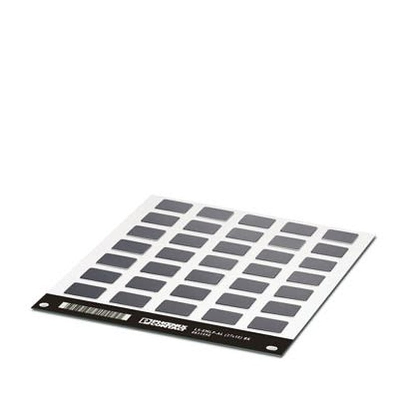 Phoenix Contact Panel Marking, 17.6 mm Length, 18 mm Height 0831590 Black