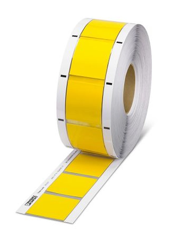 Phoenix Contact Halogen Free Heat Shrink Sleeving, Yellow 38.1 mm Sleeve Dia. x 60mm Length 2:1 Ratio, WMS Series