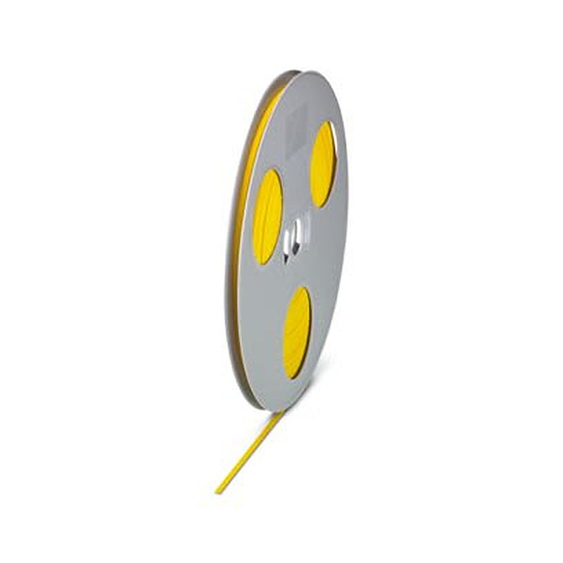 Phoenix Contact Halogen Free Heat Shrink Tubing, Yellow 3 mm Sleeve Dia. x 120m Length, 833 Series