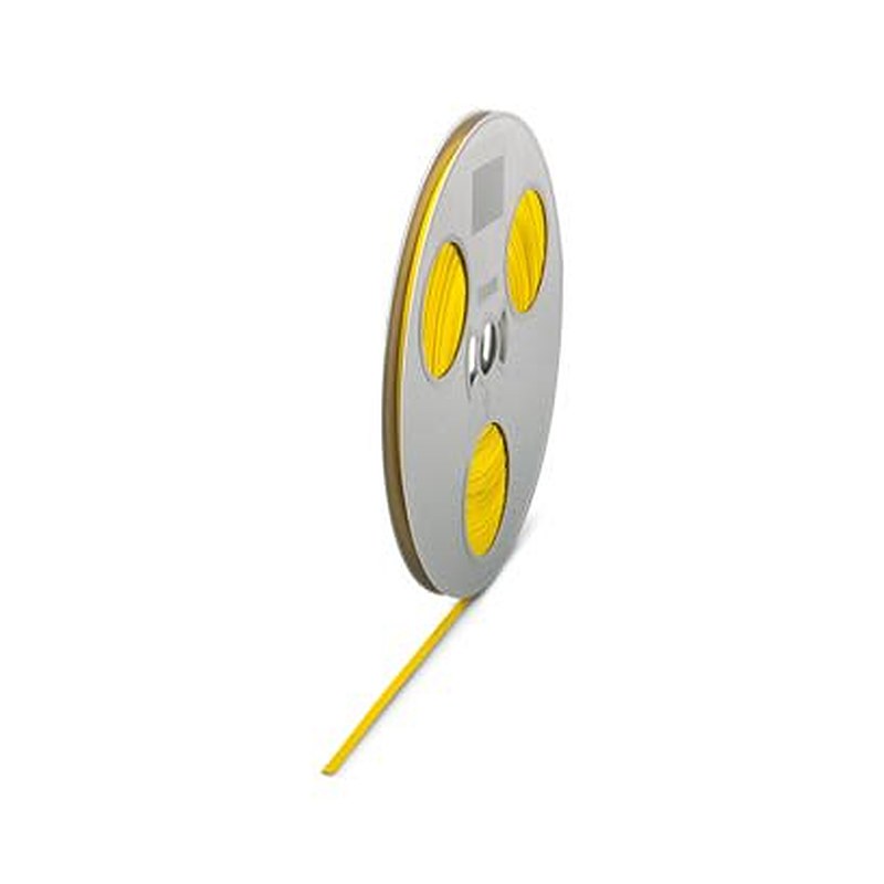 Phoenix Contact Halogen Free Heat Shrink Sleeving, Yellow 4.8 mm Sleeve Dia. x 120000mm Length 2:01 Ratio, WMS-2 HF