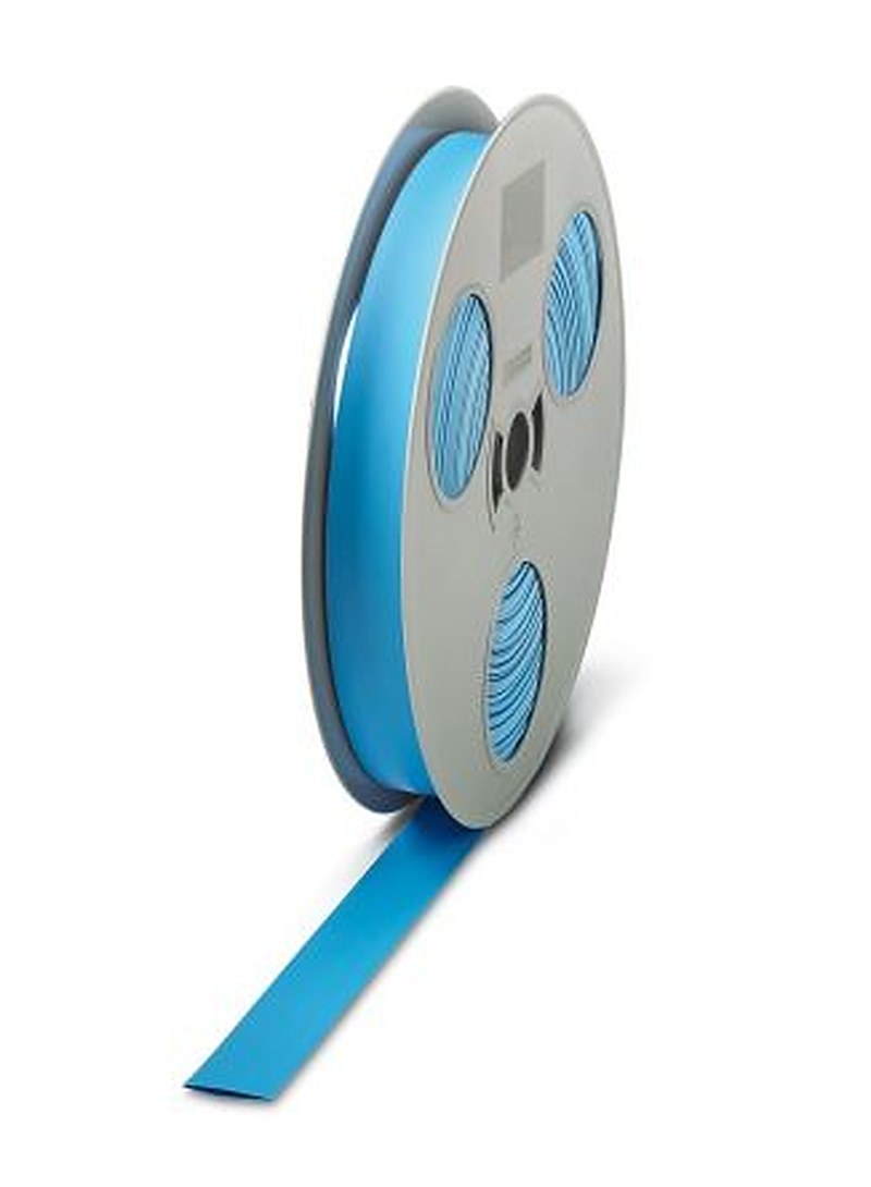 Phoenix Contact Halogen Free Heat Shrink Cable Sleeve, Blue 25.4 mm Sleeve Dia. x 80m Length 2:01 Ratio, WMS-2 HF Series