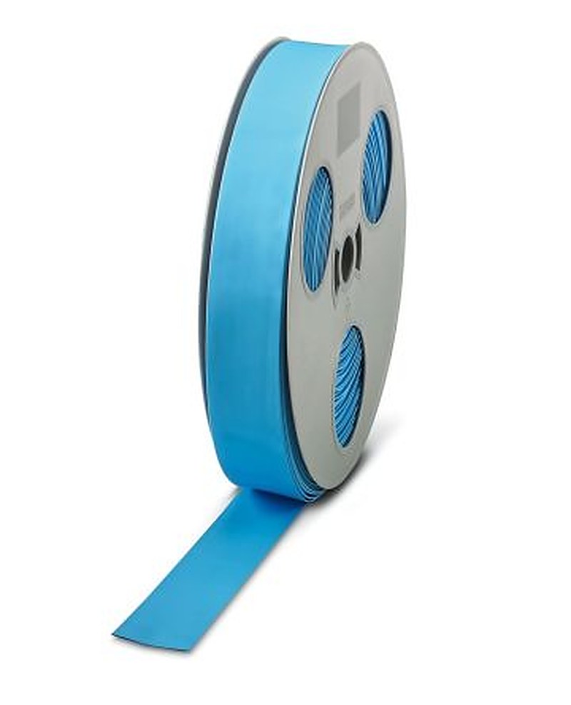 Phoenix Contact Halogen Free Heat Shrink Sleeving, Blue 38.1 mm Sleeve Dia. x 80mm Length 2:1 Ratio, WMS Series