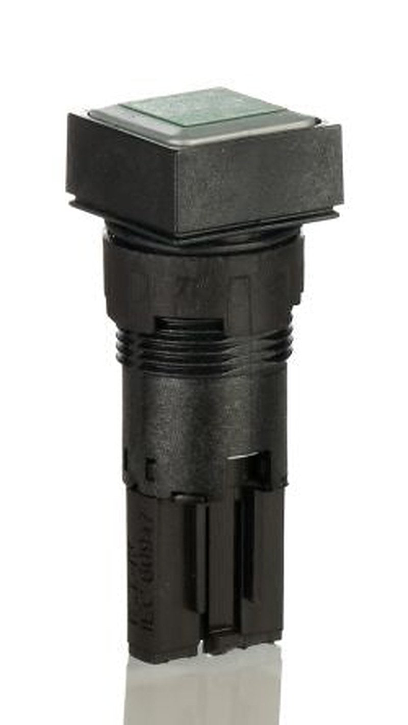 Eaton RMQ16 Series Green Momentary Push Button Switch, 16 mm Cutout, IP65