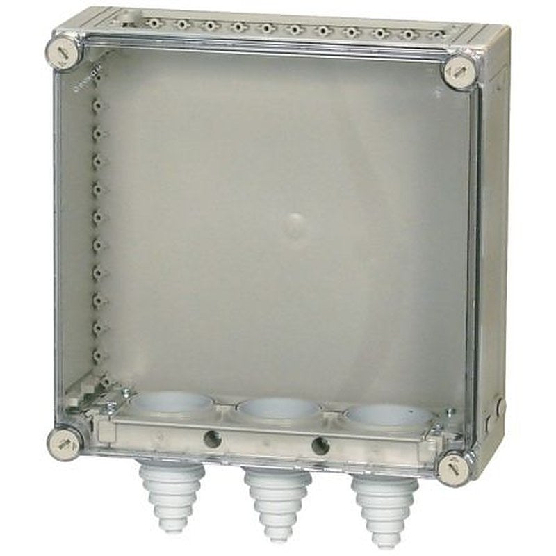 Eaton Eaton xEnergy Series Light Grey Plastic General Purpose Enclosure, IP65, IK10 375 mm, 150 mm, 375 mm