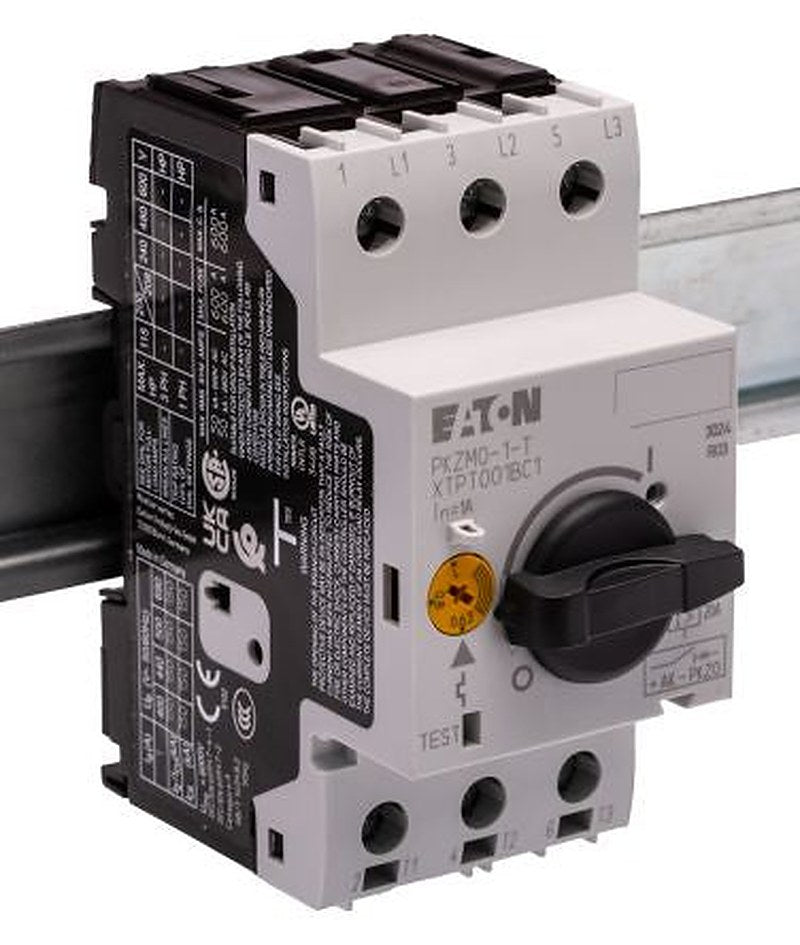 Eaton 0.63A, 1 A PKZM 0 Motor Protection Circuit Breaker, 690V ac, 55 °C, -25 °C