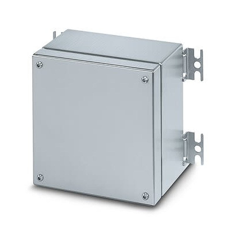 Phoenix Contact E S6 A 400X200X120 Series Silver 316L Stainless Steel Junction Box, IECEx, ATEX, 120 mm, 400mm 200 mm