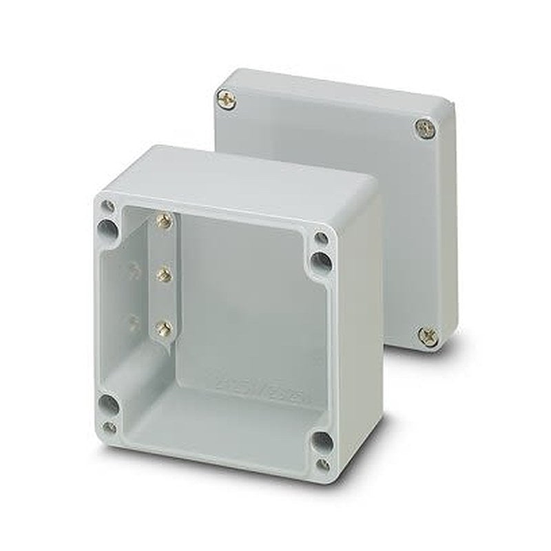 Phoenix Contact E PE A Series Grey Fibreglass Reinforced Polyester Junction Box, 56 mm, 75mm 230 mm