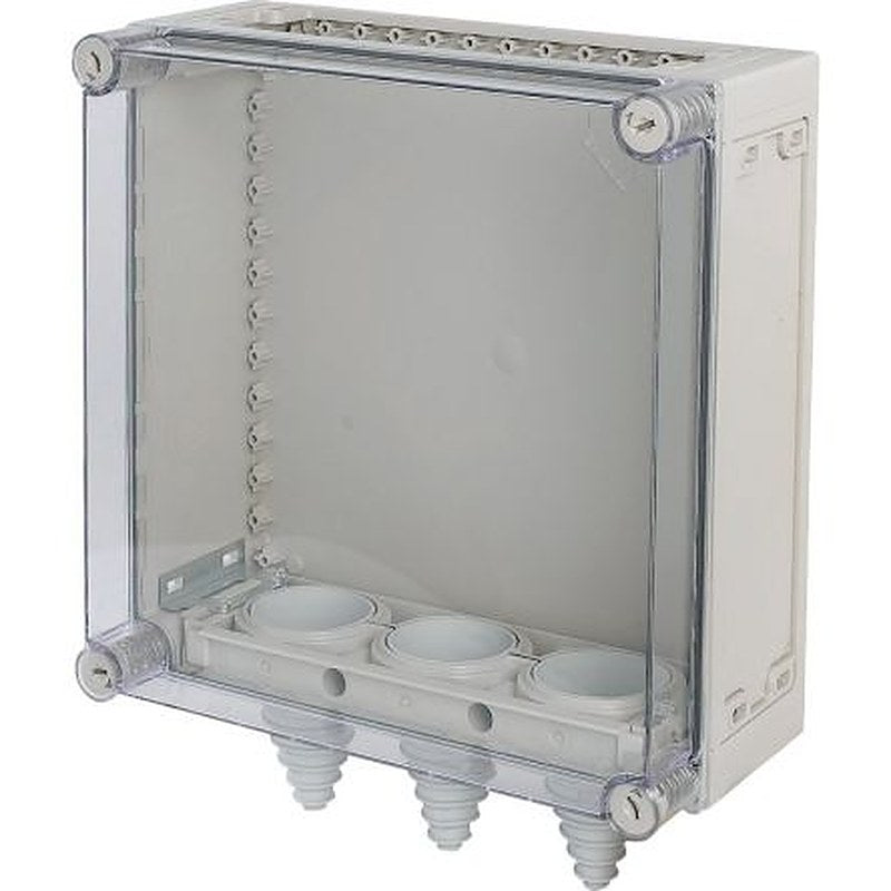 Eaton Eaton xEnergy Series Light Grey Plastic General Purpose Enclosure, IP65, IK10 375 mm, 175 mm, 375 mm