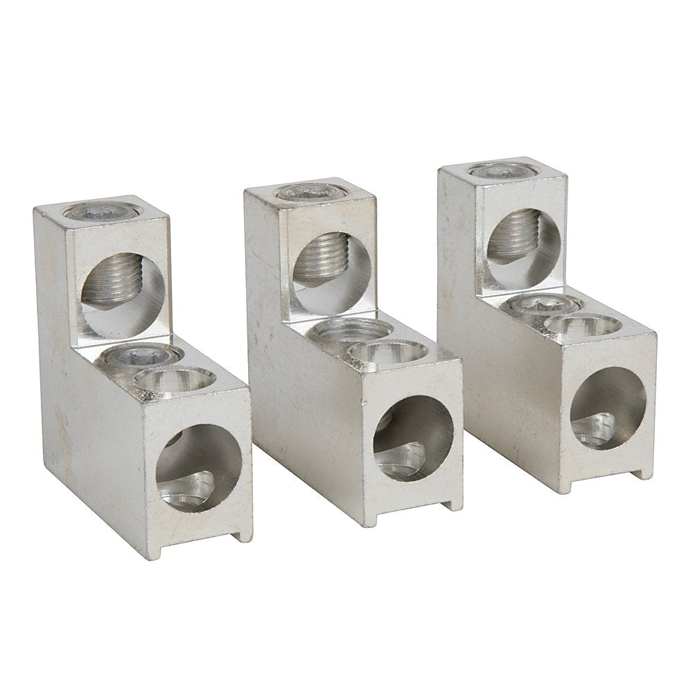 Terminal Lugs 100-E190...100-E205. Wire Size 4 AWG...300 MCM (Pkg. Qty. 3)
