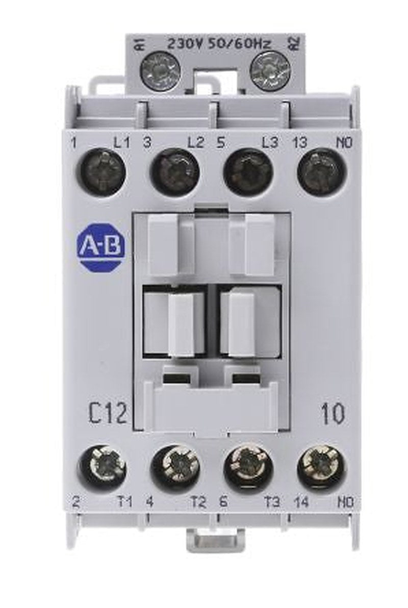Allen Bradley 100C Contactor, 230V ac Coil, 3-Pole, 12 A, 5.5 kW 230V ac, 3 NO, 690V ac