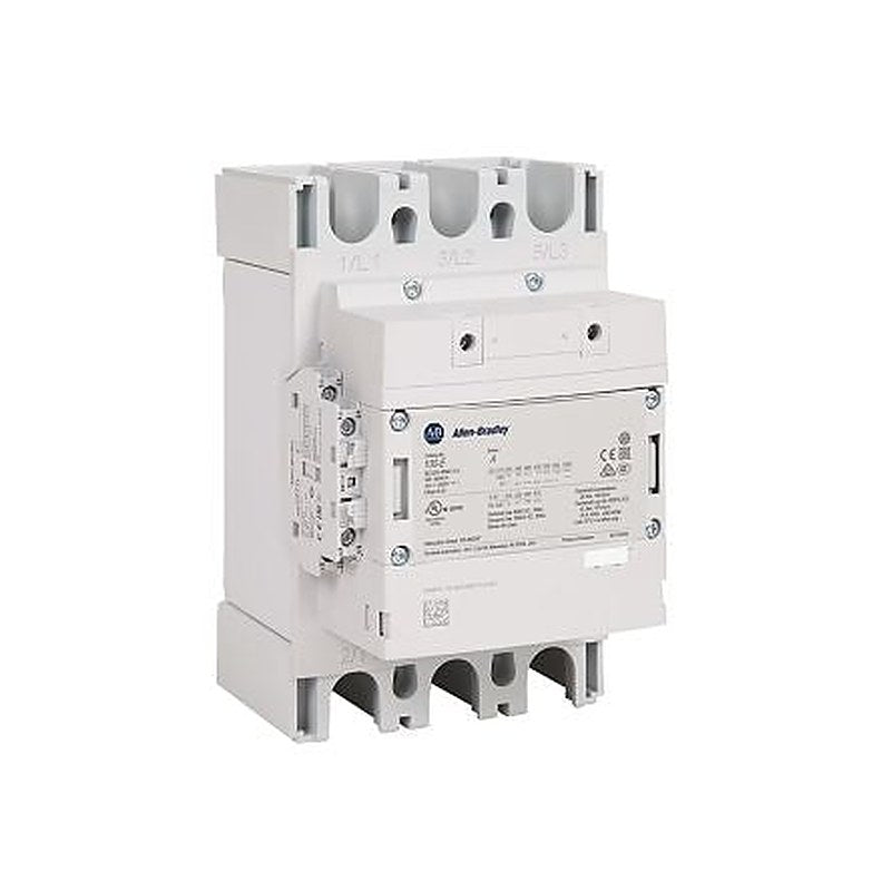 Allen Bradley 100-E Contactor, 100V dc, 250 V dc Coil, 3-Pole, 305 A, 160 kW 250V dc, 1 NO/1 NC, 100V, 250 V