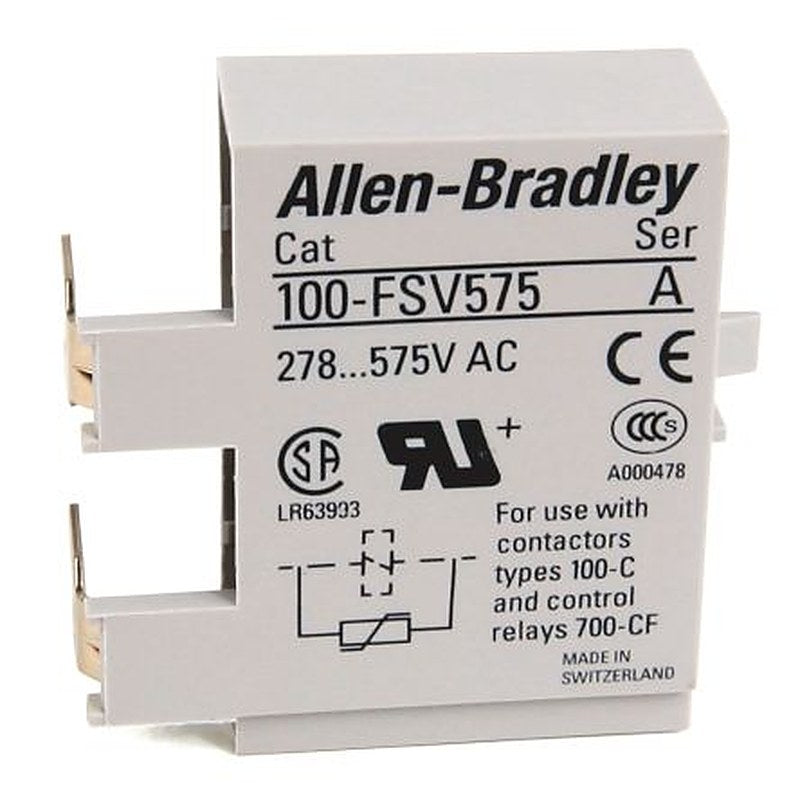 Allen Bradley, 100 Surge Suppressor Unit 480V ac Maximum Voltage Rating Surge Suppressor