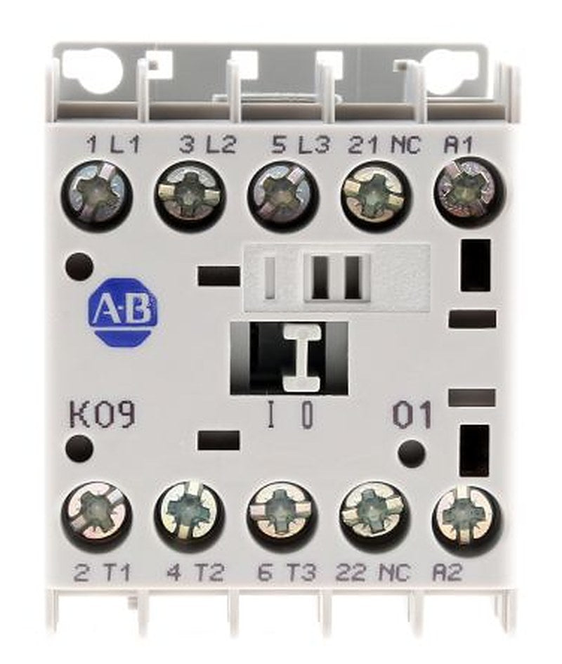 Allen Bradley 100K Contactor, 24V dc Coil, 3-Pole, 9 A, 4 kW 24V dc, 3 NO, 690V ac