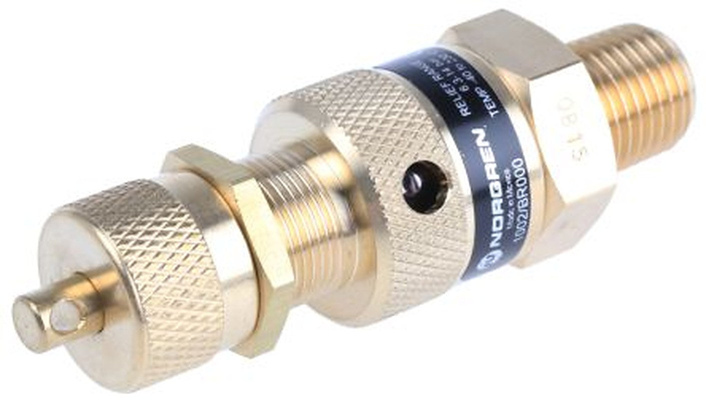 Norgren Quick Exhaust Valve x 14 bar Male A: Threaded B: Threaded 1/4 in