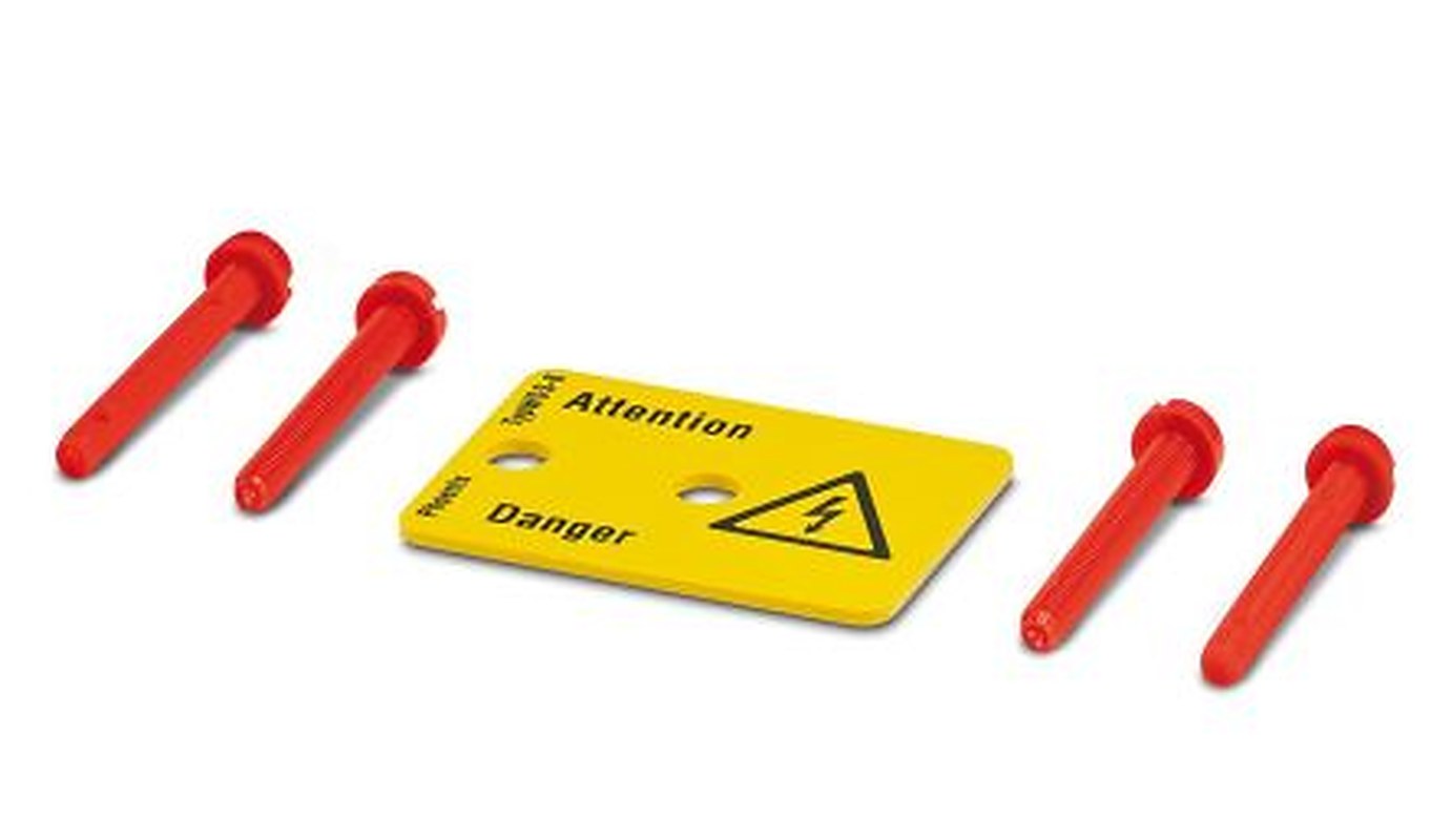 Phoenix Contact, WS 5- 6 Plastic for use with Terminal Block