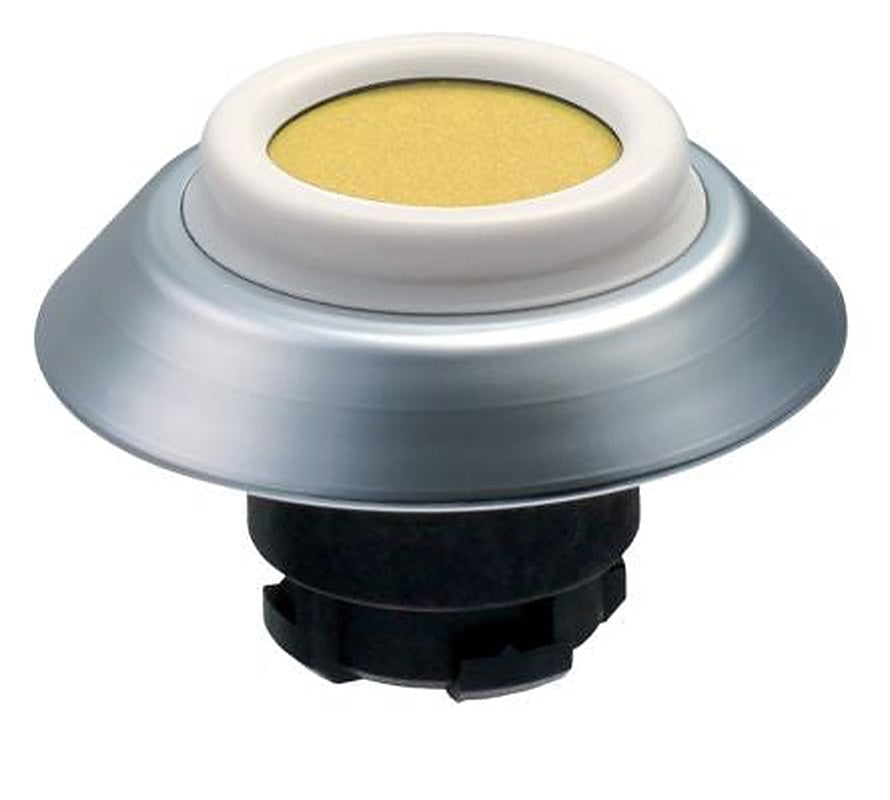 Schmersal NDTGB Series Yellow Momentary Push Button Switch, 22.3 mm Cutout, IP69K, IP67