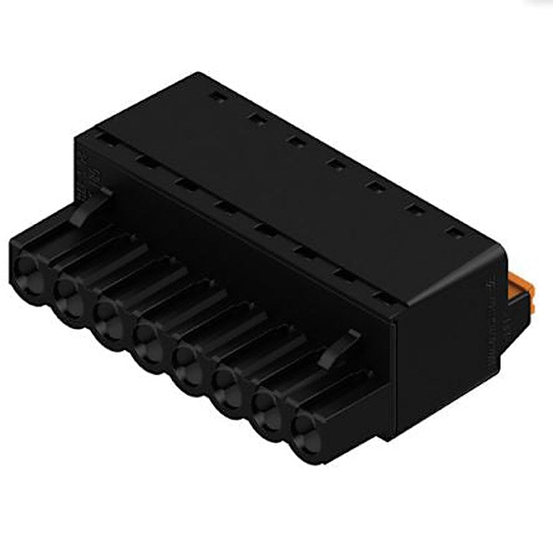 Weidmüller BL 5.08 Series Pluggable Terminal Block, 8-Contact, 5.08 mm Pitch, 1 Row, 1013490000