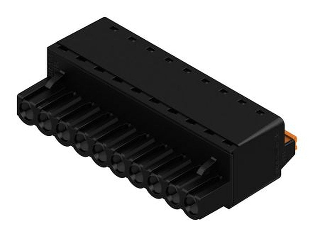 Weidmüller BLF 5.08 Series Pluggable Terminal Block, 10-Contact, 5.08 mm Pitch, 1 Row, 1013520000