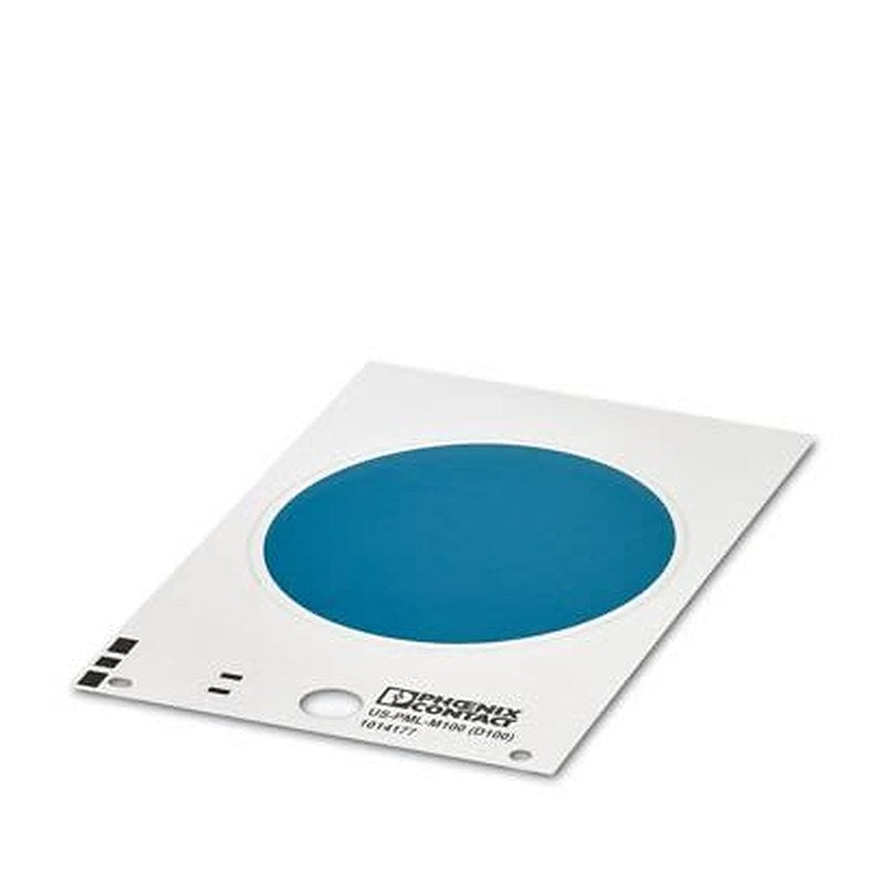 Phoenix Contact Polyvinyl Chloride Mandatory Sign unlabeled Sign