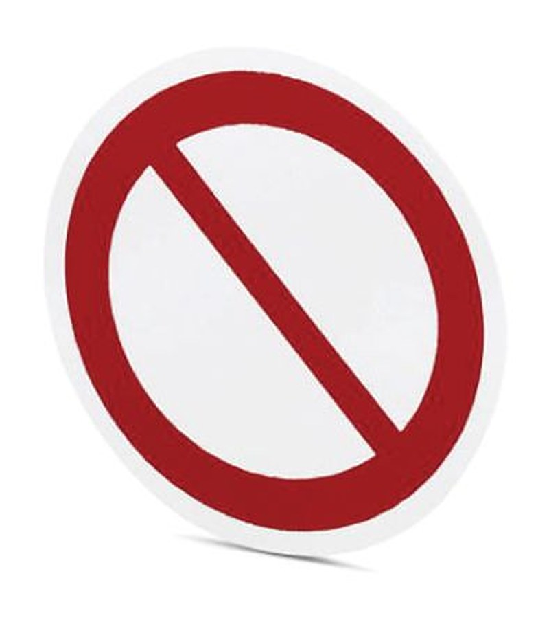 Phoenix Contact Panel Marker 1014225 Red, White