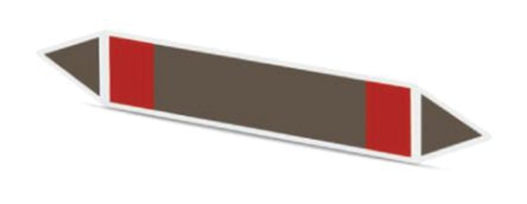 Phoenix Contact Panel Marker, 26 mm Length, 26 mm Height 1014243 Red, Brown