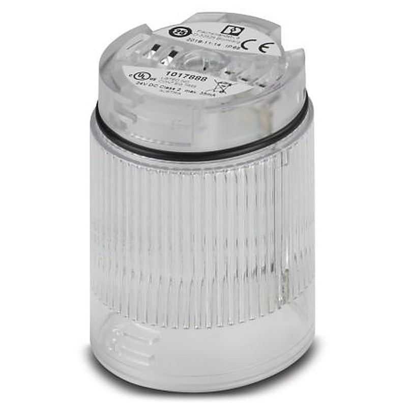 Phoenix Contact PSD Series Clear Flashing Light Element, LED Bulb 24V, DC, IP65