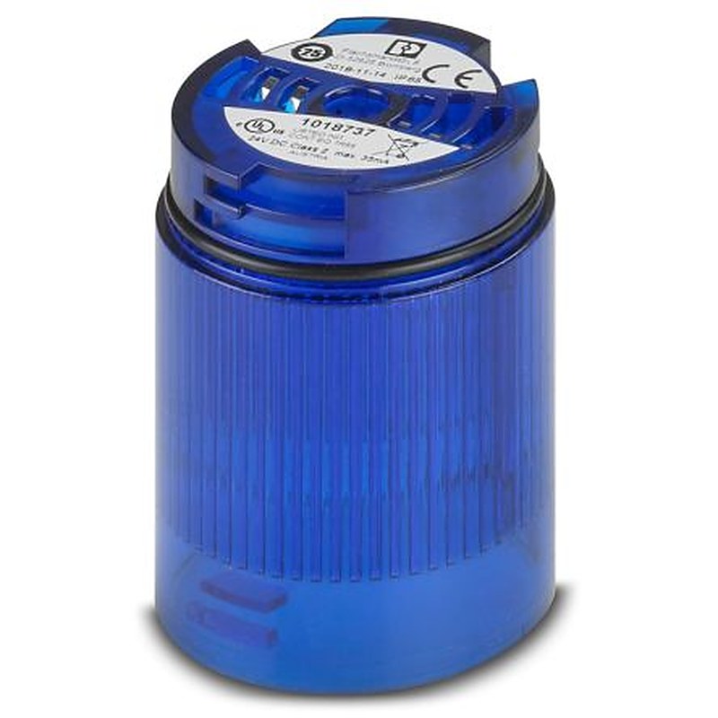 Phoenix Contact PSD Series Blue Flashing Light Element, LED Bulb 24V, DC, IP65