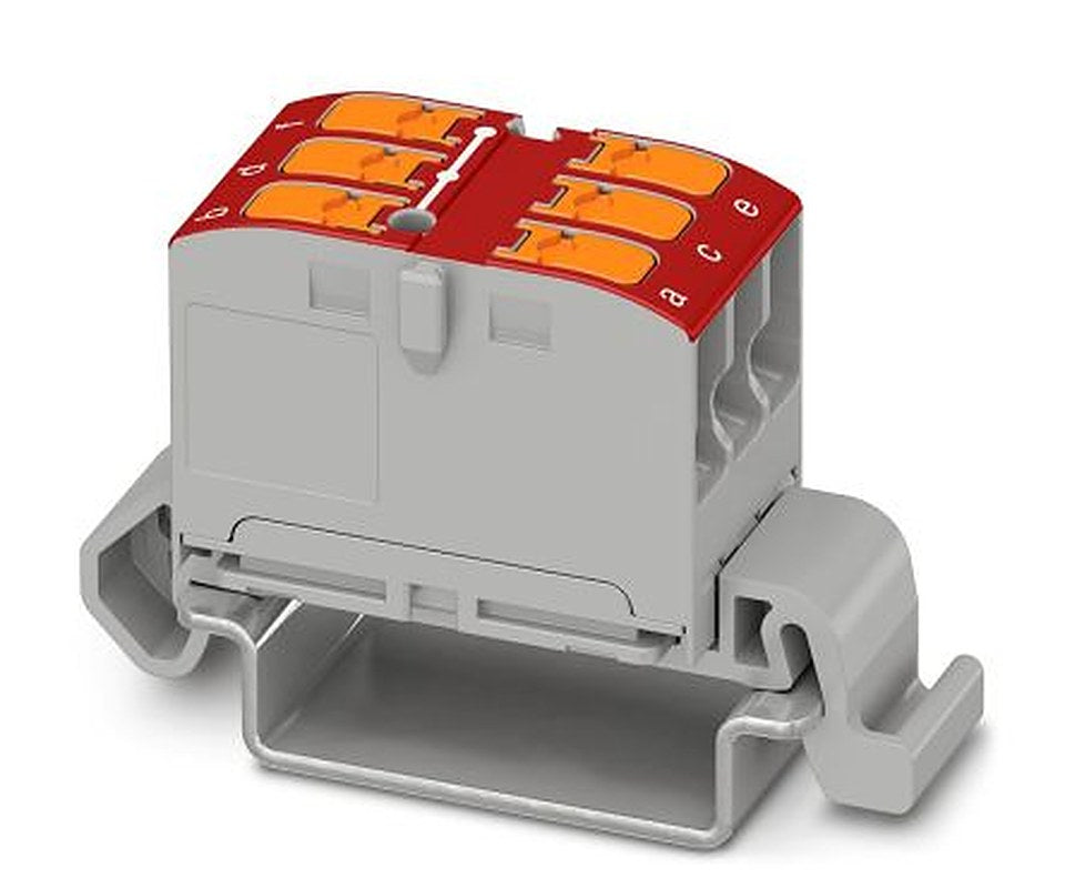 Phoenix Contact PTVFIX Series Distribution Block, 6-Way, 24A