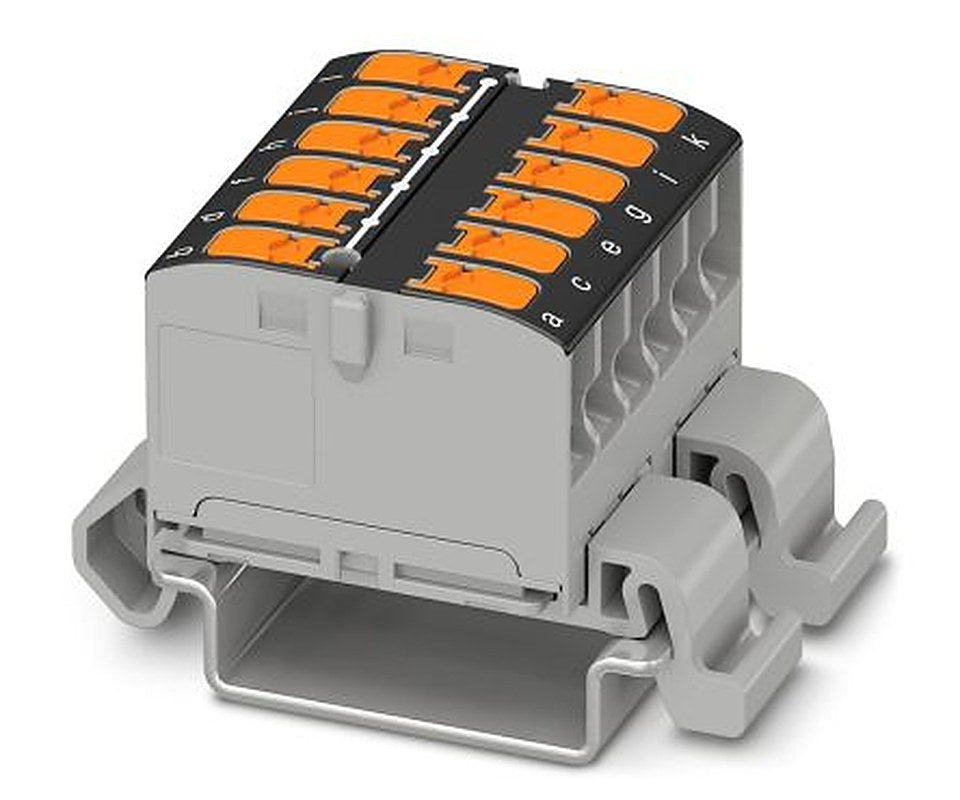 Phoenix Contact PTVFIX Series Distribution Block, 12-Way, 24A
