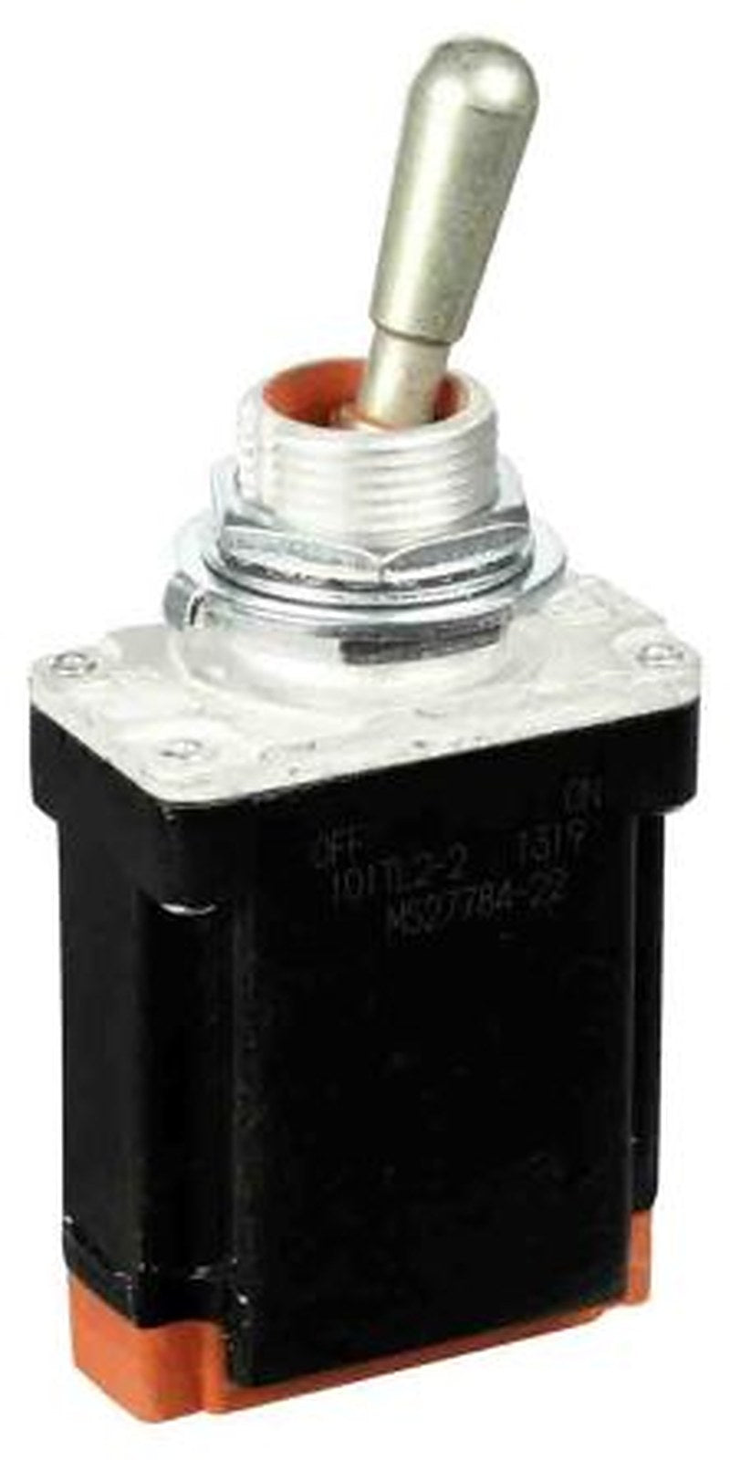 Honeywell Toggle Switch, Bushing Mount, On-Off, SPST, Wire Terminal, 28 V dc, 125 V ac