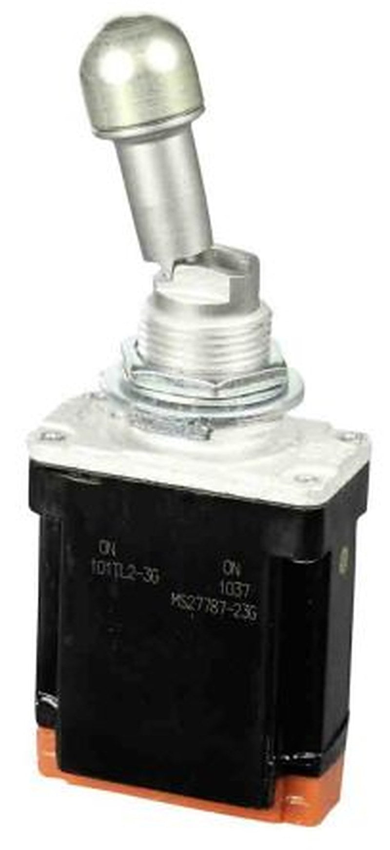 Honeywell Toggle Switch, Bushing Mount, On-On, SPDT, Wire Terminal, 28 V dc, 125 V ac