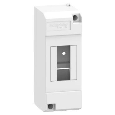 Micro Pragma surface enclosure - IP30 - 1x2modules - reversible transparent door (Micro Pragma surface enclosure) is a Schneider Electric product. Designed for reliable performance and long service life. Available across Iraq — contact us for pricing and delivery options.