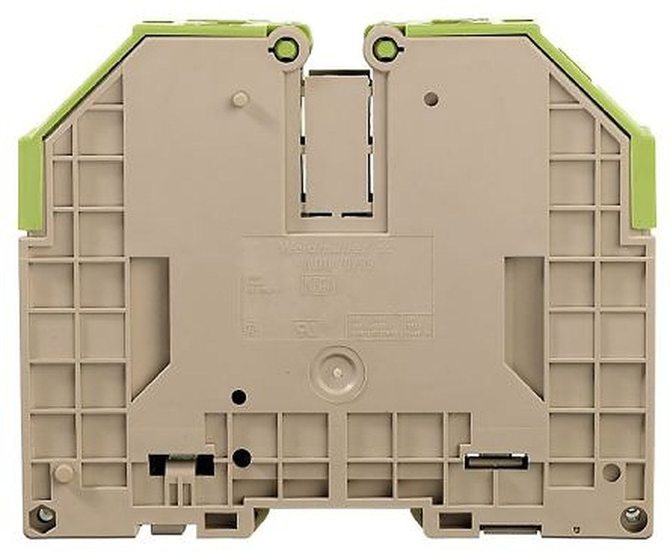 Weidmüller 1024650000 WDU Series Feed Through Terminal Block Brown, 95mm², 1-Level, Screw