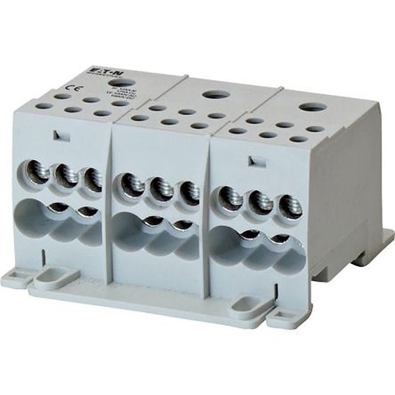 Eaton xEnergy Series Pluggable Terminal Block, 3-Contact, 1 Row, 102708 BPZ-KB-6/175-ALU