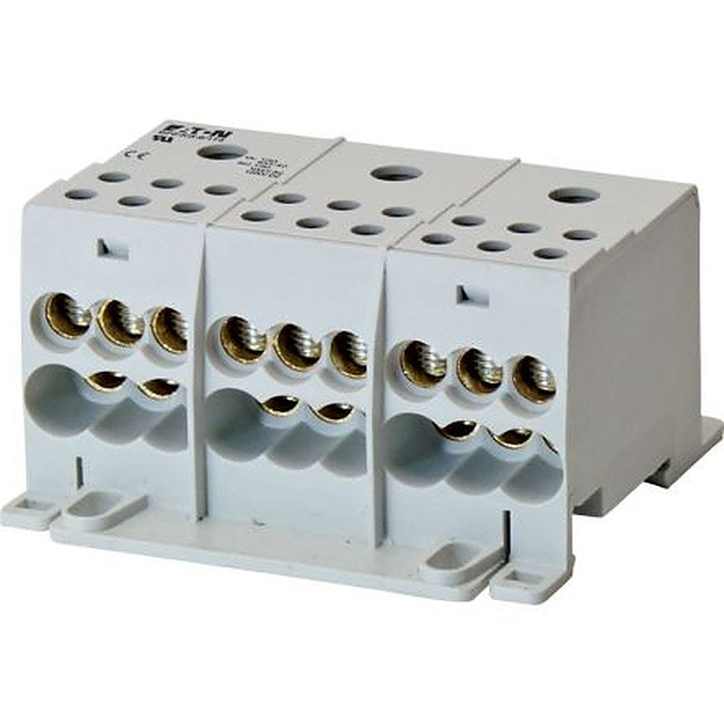 Eaton xEnergy Series Pluggable Terminal Block, 3-Contact, 1 Row, 102717 BPZ-KB-6/175