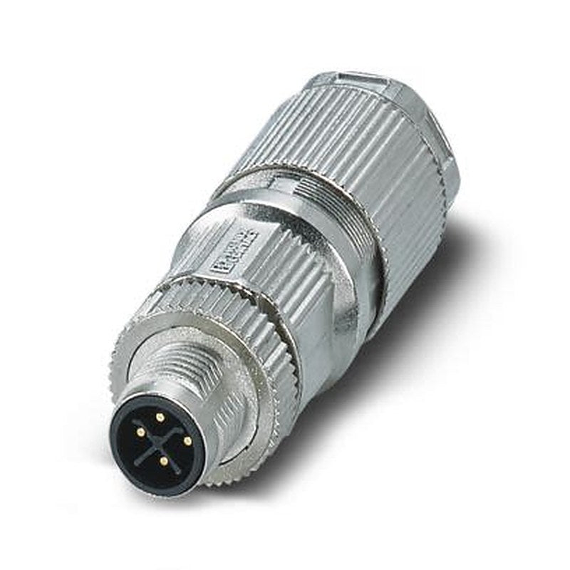 Phoenix Contact, SACC-M12MSS-3PECT-CM SH Power Connector Cable, 4 Crimp, 690V ac 12A