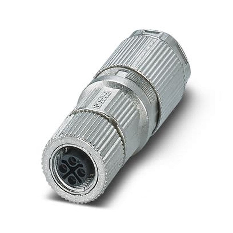 Phoenix Contact, SACC-M12FSS-3PECT-CM SH Power Connector Cable, 4 Crimp, 690V ac 12A